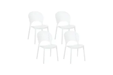 Casarano Matstol Utomhus - Vit - Utemöbler & utemiljö - Balkong & altan - Balkongmöbler - Balkongstol