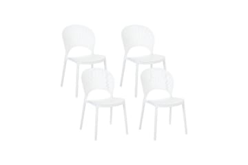 Casarano Matstol Utomhus - Vit - Utemöbler & utemiljö - Balkong & altan - Balkongmöbler - Balkongstol