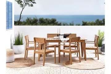 Cellino Karmstol Utomhus - Ljusbrun - Utemöbler & utemiljö - Balkong & altan - Balkongmöbler - Balkongstol