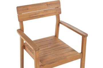 Cellino Karmstol Utomhus - Ljusbrun - Utemöbler & utemiljö - Balkong & altan - Balkongmöbler - Balkongstol