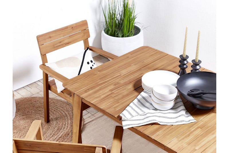 Cellino Karmstol Utomhus - Ljusbrun - Utemöbler & utemiljö - Balkong & altan - Balkongmöbler - Balkongstol