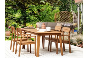 Cellino Karmstol Utomhus - Ljusbrun - Utemöbler & utemiljö - Balkong & altan - Balkongmöbler - Balkongstol