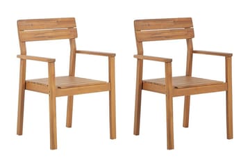 Cellino Karmstol Utomhus - Ljusbrun - Utemöbler & utemiljö - Balkong & altan - Balkongmöbler - Balkongstol