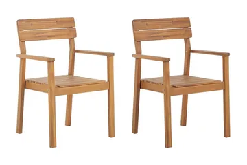 Cellino Karmstol Utomhus - Ljusbrun - Utemöbler & utemiljö - Balkong & altan - Balkongmöbler - Balkongstol