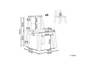 Coteto Matstol Utomhus - Ljusbrun - Utemöbler & utemiljö - Balkong & altan - Balkongmöbler - Balkongstol
