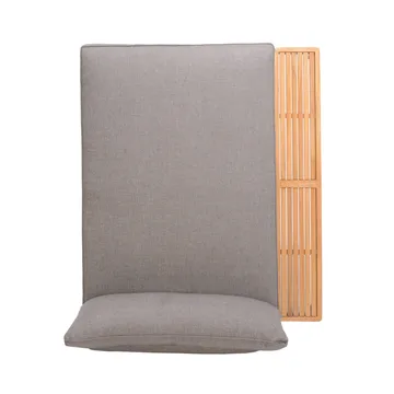 Dagbädd för utomhusbruk TOPAZ XL - Trä/grå - Utemöbler & utemiljö - Balkong & altan - Balkongmöbler - Balkongsoffa