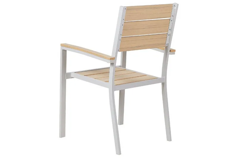 Edmundston Karmstol Utomhus - Beige/Vit - Utemöbler & utemiljö - Balkong & altan - Balkongmöbler - Balkongstol