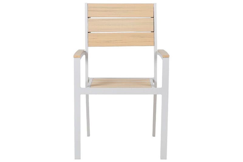 Edmundston Karmstol Utomhus - Beige/Vit - Utemöbler & utemiljö - Balkong & altan - Balkongmöbler - Balkongstol