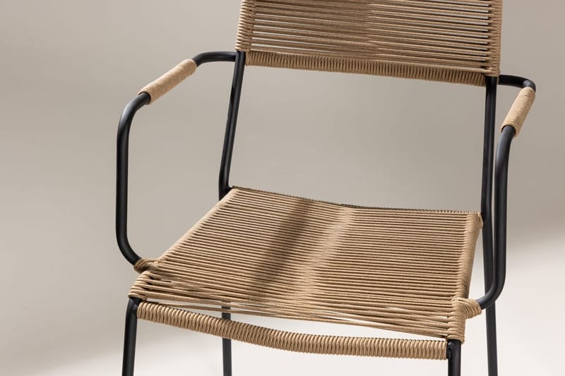 Fåtölj Lindos Utomhus - brun - Utemöbler & utemiljö - Balkong & altan - Balkongmöbler - Balkongstol