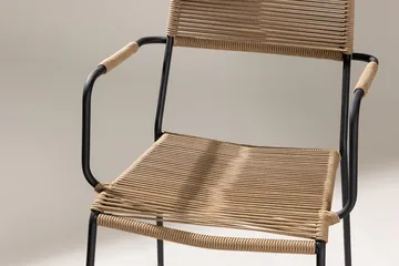 Fåtölj Lindos Utomhus - brun - Utemöbler & utemiljö - Balkong & altan - Balkongmöbler - Balkongstol