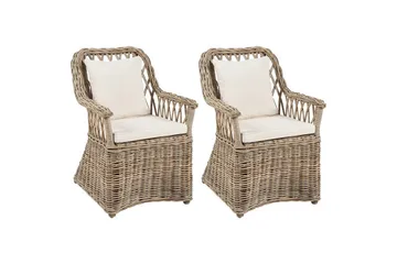 Fåtölj set om 2 Maros II - Utemöbler & utemiljö - Balkong & altan - Balkongmöbler - Balkongstol