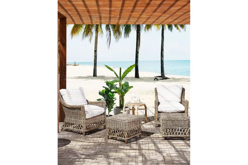 Fåtölj set om 2 Ribolla - Utemöbler & utemiljö - Balkong & altan - Balkongmöbler - Balkongstol