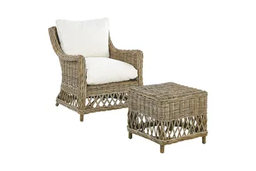 Fåtölj set om 2 Ribolla - Utemöbler & utemiljö - Balkong & altan - Balkongmöbler - Balkongstol