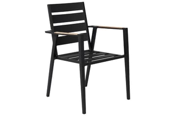 Fortify Karmstol Utomhus - Svart/Grå - Utemöbler & utemiljö - Balkong & altan - Balkongmöbler - Balkongstol