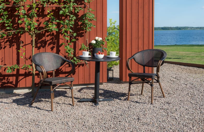 Hillerstorp Äppelhed Caféstol - Svart - Utemöbler & utemiljö - Balkong & altan - Balkongmöbler - Balkongstol