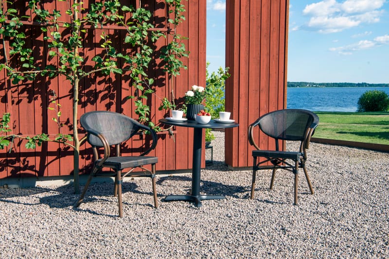 Hillerstorp Äppelhed Caféstol - Svart - Utemöbler & utemiljö - Balkong & altan - Balkongmöbler - Balkongstol