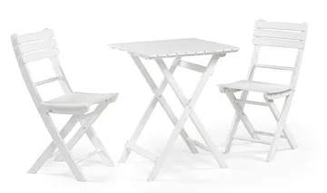 Hillerstorp Åre Klappstol 2-pack - Vit - Utemöbler & utemiljö - Balkong & altan - Balkongmöbler - Balkongstol
