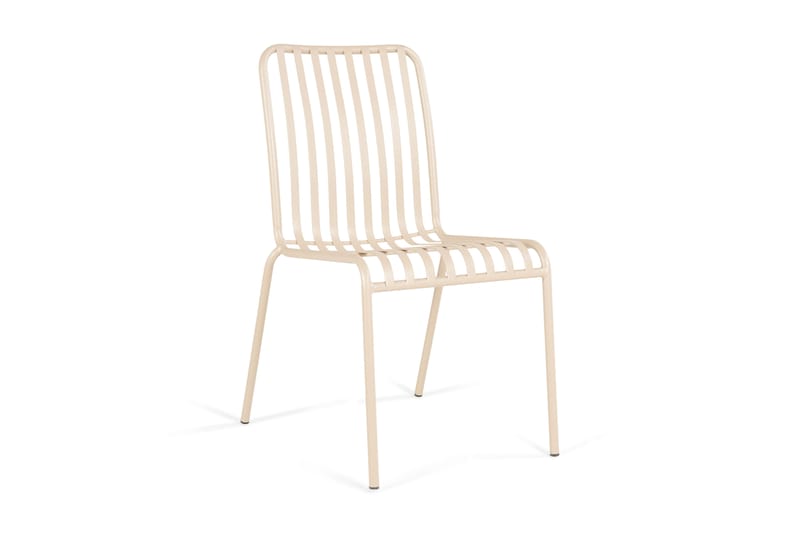 Jarva Matstol Utomhus i metall - Beige - Utemöbler & utemiljö - Balkong & altan - Balkongmöbler - Balkongstol