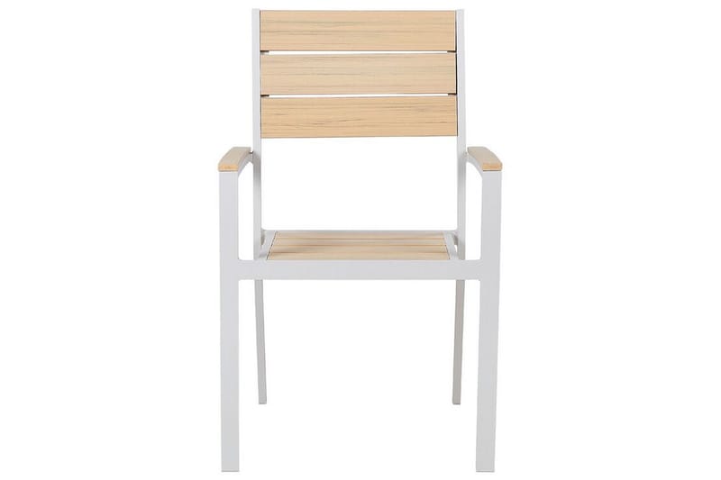 Karmstol Utomhus Edmundston - Beige/Vit - Utemöbler & utemiljö - Balkong & altan - Balkongmöbler - Balkongstol