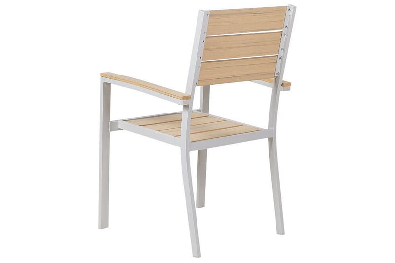 Karmstol Utomhus Edmundston - Beige/Vit - Utemöbler & utemiljö - Balkong & altan - Balkongmöbler - Balkongstol