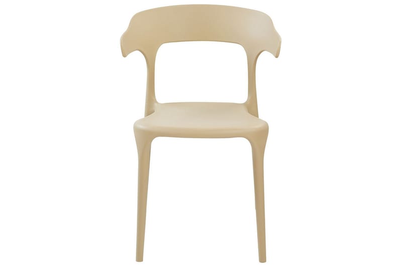 Karmstol Utomhus Squinzano 4 st - Beige - Utemöbler & utemiljö - Balkong & altan - Balkongmöbler - Balkongstol