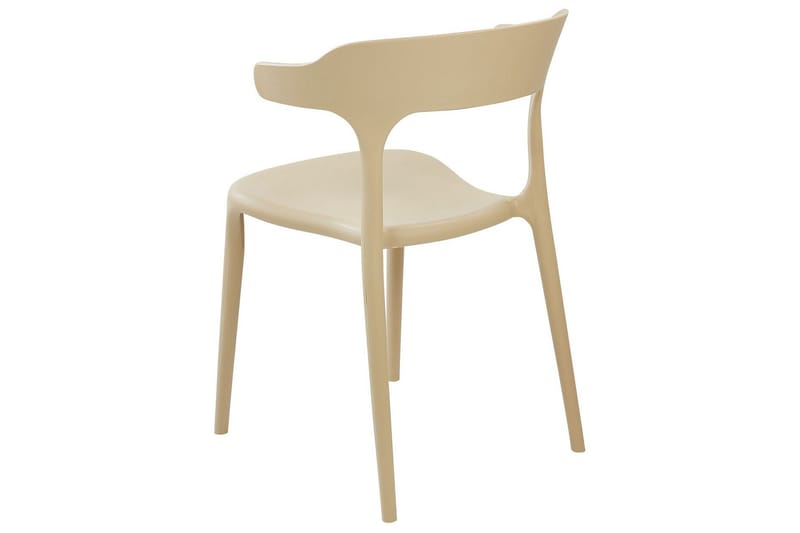 Karmstol Utomhus Squinzano 4 st - Beige - Utemöbler & utemiljö - Balkong & altan - Balkongmöbler - Balkongstol