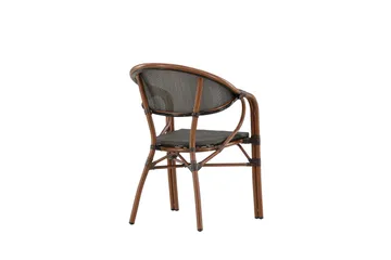 Vila Karmstol Utomhus - Svart - Utemöbler & utemiljö - Balkong & altan - Balkongmöbler - Balkongstol