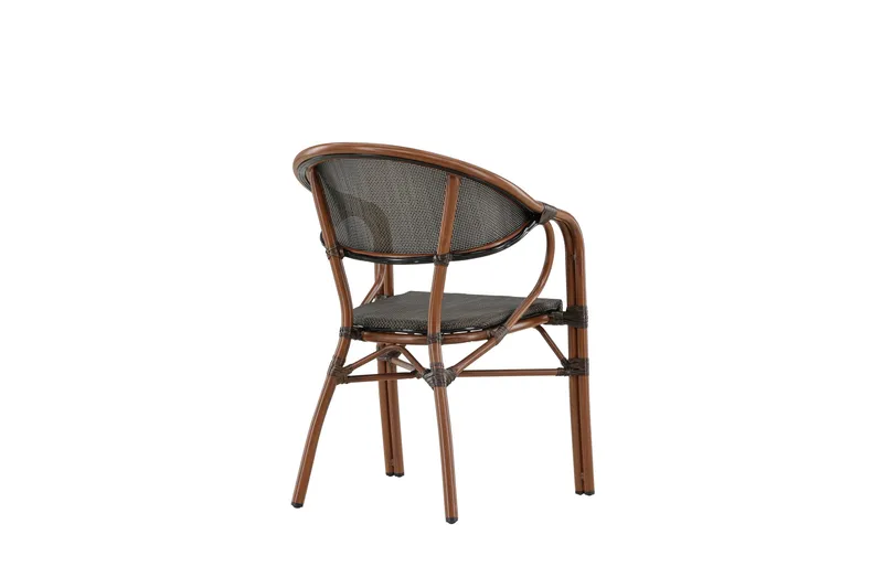 Vila Karmstol Utomhus - Svart - Utemöbler & utemiljö - Balkong & altan - Balkongmöbler - Balkongstol