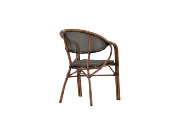 Vila Karmstol Utomhus - Svart - Utemöbler & utemiljö - Balkong & altan - Balkongmöbler - Balkongstol