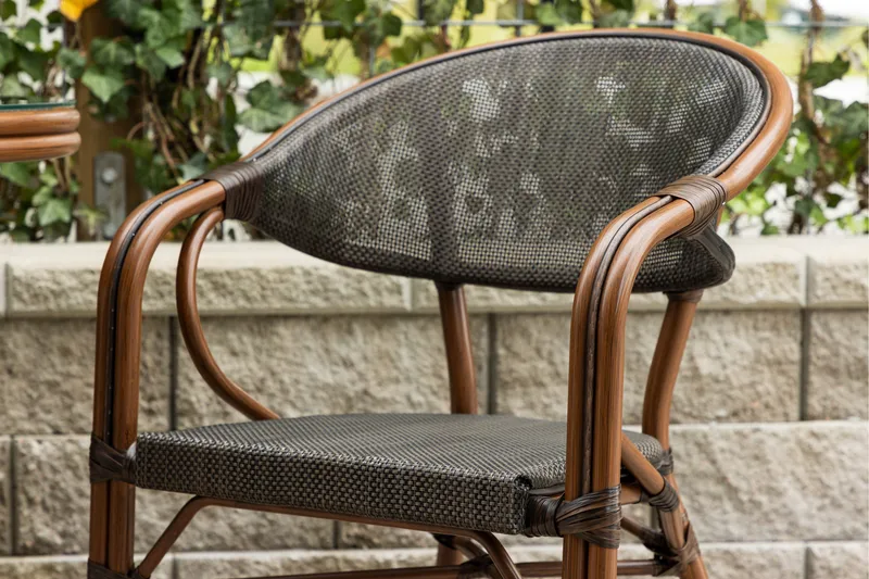 Vila Karmstol Utomhus - Svart - Utemöbler & utemiljö - Balkong & altan - Balkongmöbler - Balkongstol