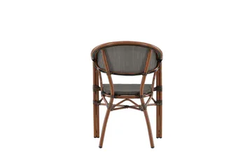 Vila Karmstol Utomhus - Svart - Utemöbler & utemiljö - Balkong & altan - Balkongmöbler - Balkongstol