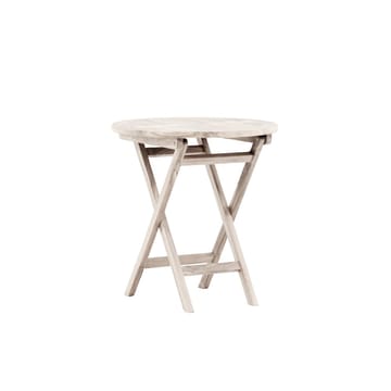 Kenya Cafébord 70 cm - Whitewash - Utemöbler & utemiljö - Balkong & altan - Balkongmöbler - Balkongbord