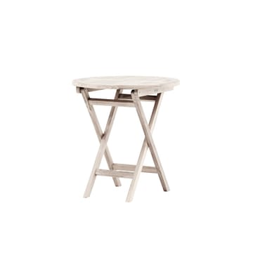 Kenya Cafébord 70 cm - Whitewash - Utemöbler & utemiljö - Balkong & altan - Balkongmöbler - Balkongbord