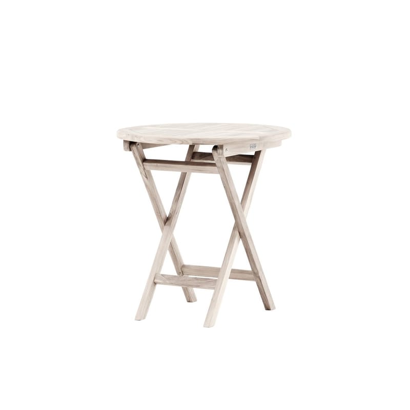 Kenya Cafébord 70 cm - Whitewash - Utemöbler & utemiljö - Balkong & altan - Balkongmöbler - Balkongbord