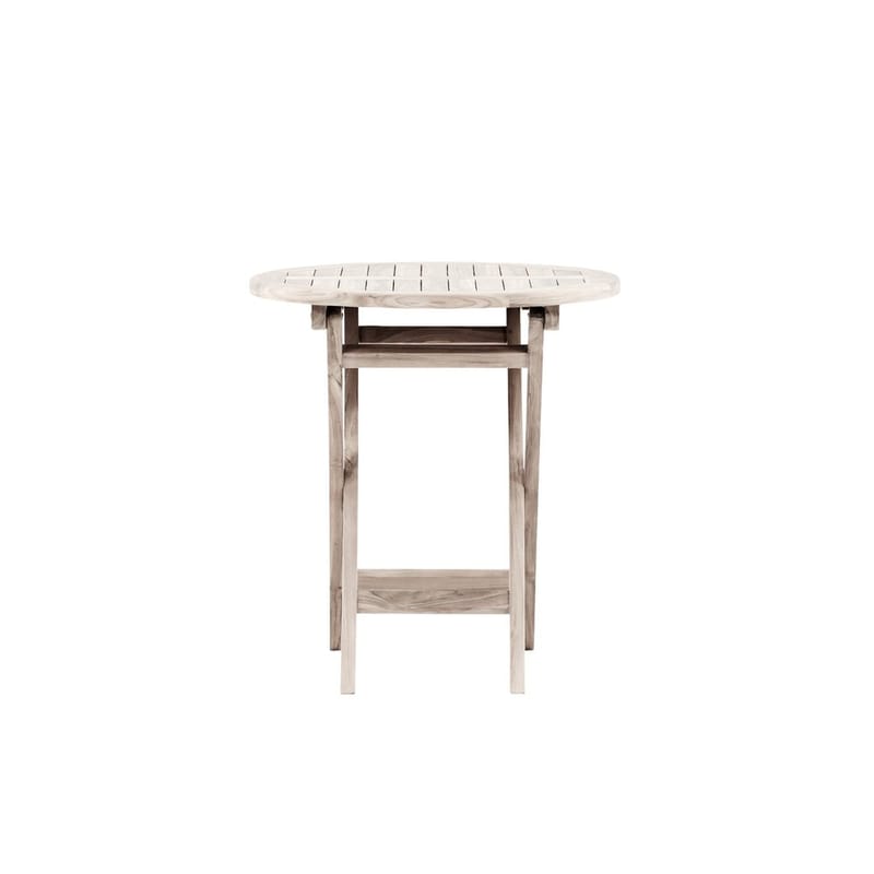 Kenya Cafébord 70 cm - Whitewash - Utemöbler & utemiljö - Balkong & altan - Balkongmöbler - Balkongbord