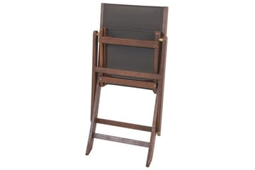 Kettelle Klappstol Utomhus 57x50x90 cm - Mörkbrun/Grå - Utemöbler & utemiljö - Balkong & altan - Balkongmöbler - Balkongstol