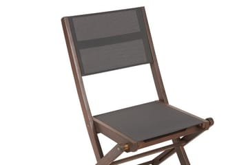 Kettelle Klappstol Utomhus 57x50x90 cm - Mörkbrun/Grå - Utemöbler & utemiljö - Balkong & altan - Balkongmöbler - Balkongstol