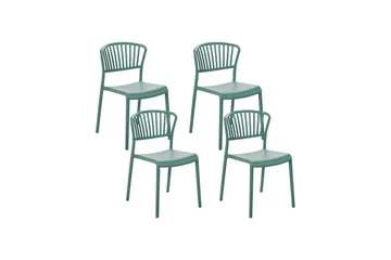 Leverano Matstol Utomhus - Grön - Utemöbler & utemiljö - Balkong & altan - Balkongmöbler - Balkongstol