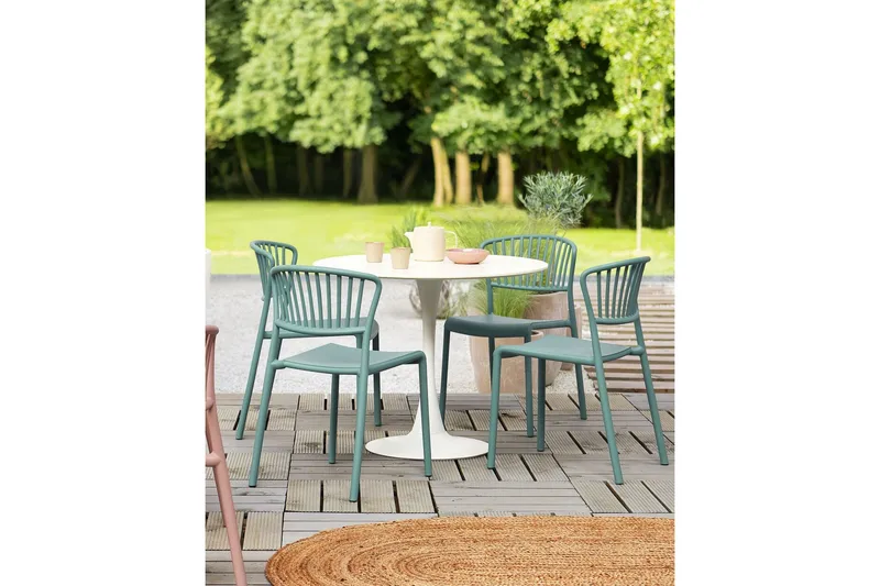 Leverano Matstol Utomhus - Grön - Utemöbler & utemiljö - Balkong & altan - Balkongmöbler - Balkongstol