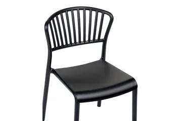 Leverano Matstol Utomhus - Svart - Utemöbler & utemiljö - Balkong & altan - Balkongmöbler - Balkongstol