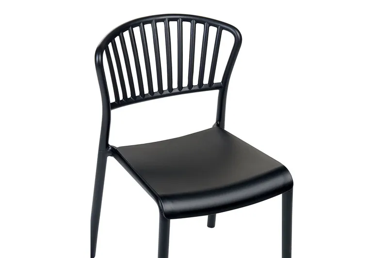 Leverano Matstol Utomhus - Svart - Utemöbler & utemiljö - Balkong & altan - Balkongmöbler - Balkongstol