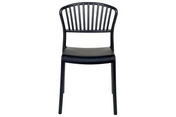 Leverano Matstol Utomhus - Svart - Utemöbler & utemiljö - Balkong & altan - Balkongmöbler - Balkongstol