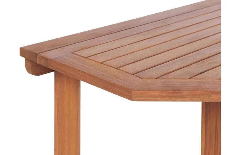Manuele Hopfällbart Balkongbord och Trädgårdsbord 110 cm Trä - Ljusbrun - Utemöbler & utemiljö - Balkong & altan - Balkongmöbler - Balkongbord