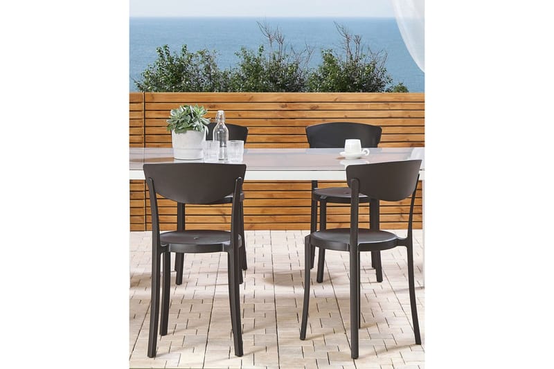Maple Creek Matstol Utomhus - Svart - Utemöbler & utemiljö - Balkong & altan - Balkongmöbler - Balkongstol