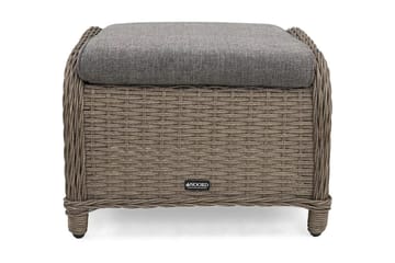 Marcus Fotpall till Öronlappsfåtölj Utomhus - Grå - Utemöbler & utemiljö - Balkong & altan - Balkongmöbler - Balkongstol