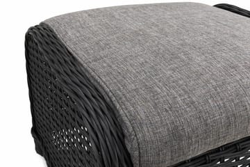 Marcus Fotpall till Öronlappsfåtölj Utomhus - Svart - Utemöbler & utemiljö - Balkong & altan - Balkongmöbler - Balkongstol