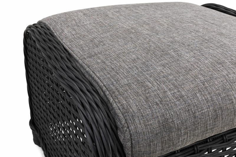 Marcus Fotpall till Öronlappsfåtölj Utomhus - Svart - Utemöbler & utemiljö - Balkong & altan - Balkongmöbler - Balkongstol