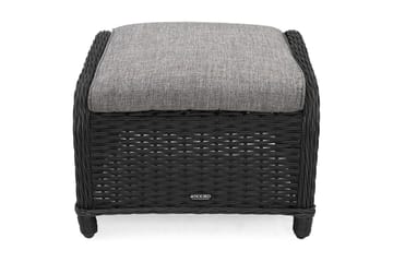 Marcus Fotpall till Öronlappsfåtölj Utomhus - Svart - Utemöbler & utemiljö - Balkong & altan - Balkongmöbler - Balkongstol