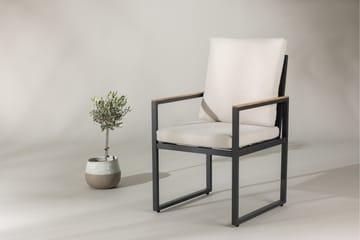 Aspvik Matstol Svart - Venture Home - Utemöbler & utemiljö - Balkong & altan - Balkongmöbler - Balkongstol