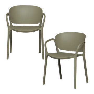 Matstol Bent Utomhus - Grön - Utemöbler & utemiljö - Balkong & altan - Balkongmöbler - Balkongstol